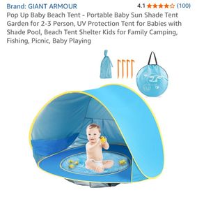 Baby beach tent