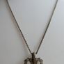 Pandora Sterling Silver 925 Heart Pendant Necklace length 18" - 4,6g Image 2