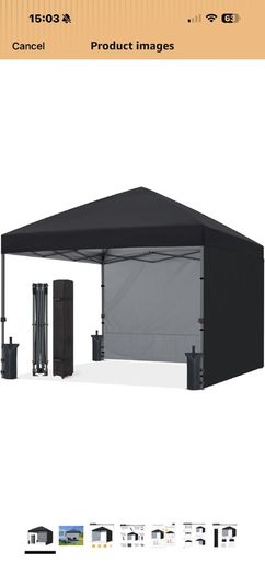 3x3m canopy