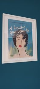 Vintage French Book Advertisement/Poster