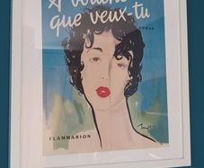 Vintage French Book Advertisement/Poster
