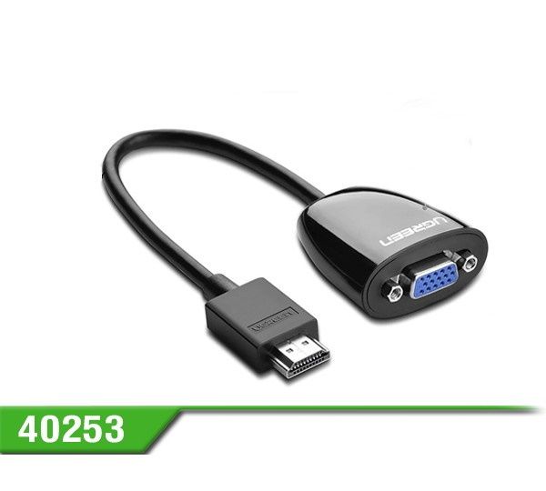 Ugreen Premium 1080P HDMI (Male) to VGA (Female) Video Cable Converter Gold Plated Adapter (Brand New/Warranty)