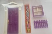Purple fairy door
