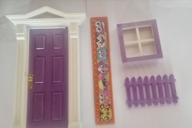Purple fairy door