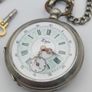 Old Pocket watch and stand Image 6
