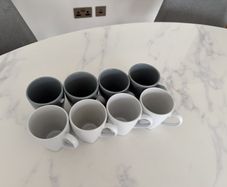Set of 8 Abney & Croft Barrel Mugs