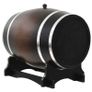 Wine Barrel with Tap Solid Pinewood 35 L Image 3
