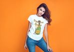 Prosecco queen t-shirt tee top shirt ladies t-shirt prosecco t-shirt