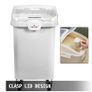 BRAND NEW Kitchen Container Ingredient Storage Bin W/ Wheel & Scoop Image 4