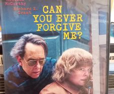 Can You Ever Forgive Me? Dvd Richard E Grant Melissa Mccarthy Comedy Drama