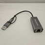 Ethernet adapter with both USB C and USB A Image 3