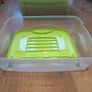 Plastic Storage Box Stackable with rollers X 5 Image 3