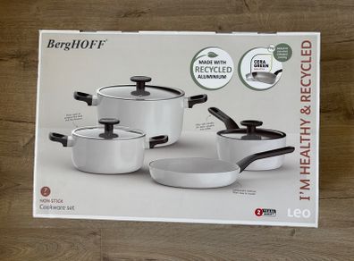 Berghoff 7-pc Cookware set non-stick Glints Spirit Brand New