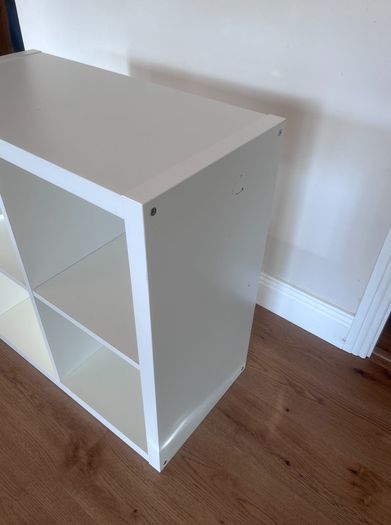 White Kallax Storage Unit - IKEA