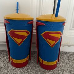 Superman collectors cups x 2