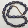 Vintage Handmade Decorated African Style Glass Beads Strands 20 inches Image 2