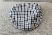 Wool blend flat cap 54cm size in very good condition FREE STANDARD POSTAGE INCLUDED