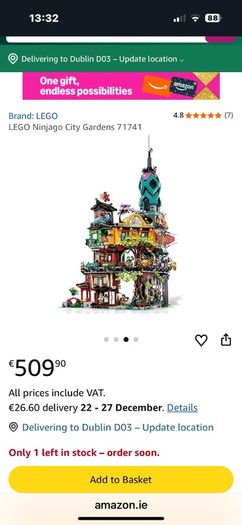 Lego Ninjago City Garden