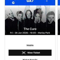 The Cure Marlay Park
