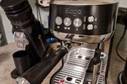 Sage Bambino coffee machine and grinder