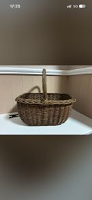 Vintage wicker basket