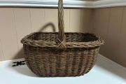 Vintage wicker basket