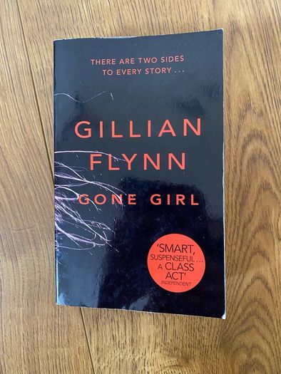 Gone Girl by Gillian Flynn, a gripping mystery thriller novel