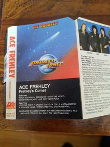 ACE FREHLEY( Ex KISS): Frehley's Comet - Cassette-  Original 1987 German release