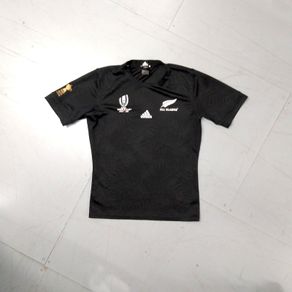 New Zealand (L) All Blacks Rugby Jersey Shirt adidas Kiwi Large World Cup 2019 Japan