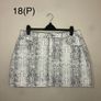 Snake print skirt (size 18) Image 5