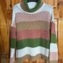 Hailys roll neck medium knit jumper. Size small/medium Image 4