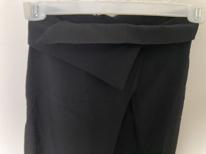 Asymmetrical wide leg trouresr size xs uk 4/6