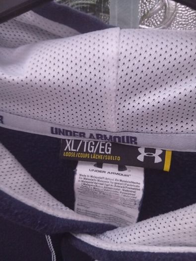 Navy under armour hoodie