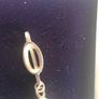 white gold pendent with pearl Image 2