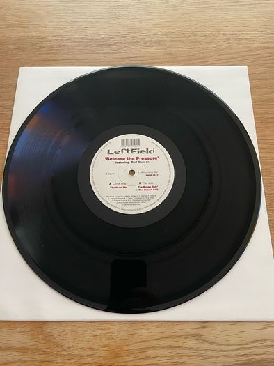 Leftfield - Relaease The Pressure - 12" Single - 1992 - Hard Hands Records - HAND001T