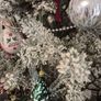 7ft flocked Emperor Christmas tree Image 3