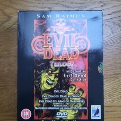 Evil Dead Trilogy numbered DVD box set anchor bay