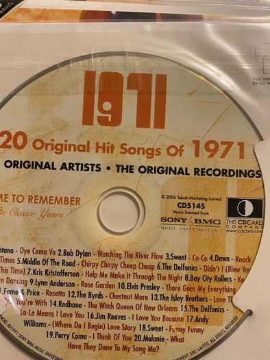 Birthday CD 1971
