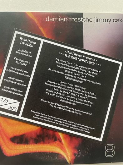Damien Frost / The Jimmy Cake - Road Relish #8