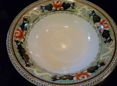 Myott Lotus Bowl Antique Circa 1920's Immaculate Large