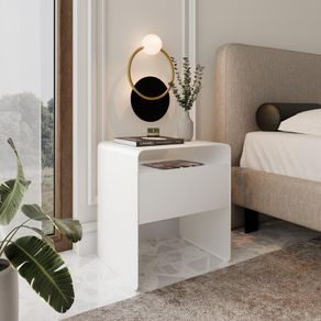 Mono Minimalist Bedside Table with Drawer