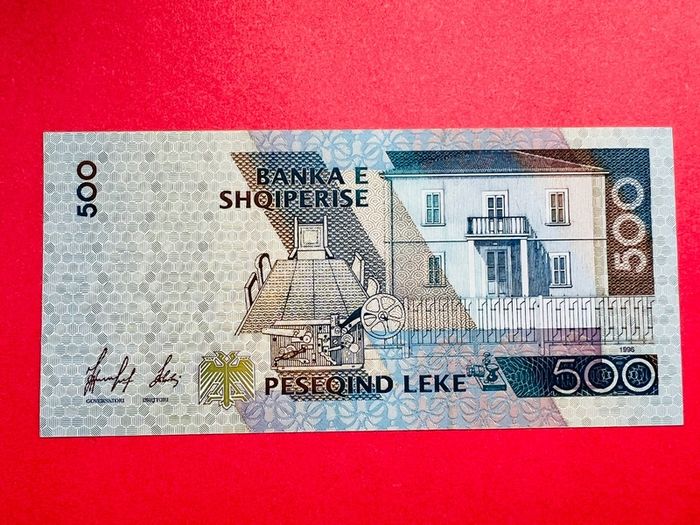 Albania  500 LEKE   1996   Pick  64a ( Uncirculated )
