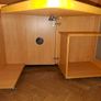 Computer desk/cabinet (closable, on castors) Image 3