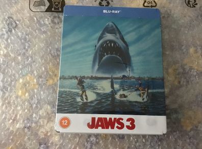 Jaws 3 Blu Ray Steelbook Zavvi Exclusive