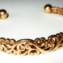 Vintage Hallmarked 9ct Filigree Bangle Image 8