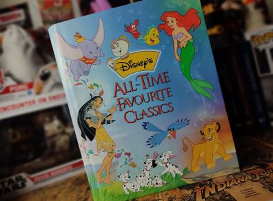 Disney's All-Time Favourite Classics ! Printed in USA ! Beautiful Hardcover ! 1998 ! by Brimar Publishing !