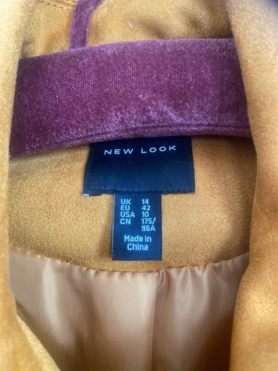 Ladies suede jacket size 14 Brand New