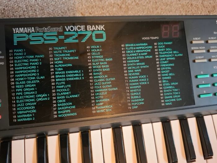 Yamaha PSS-270 synthesizer