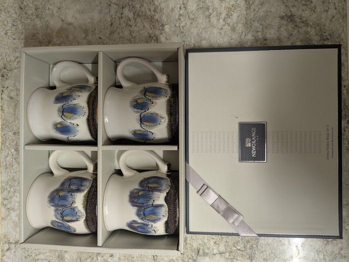 Newgrange Living Emma Pottery Mugs Set 4