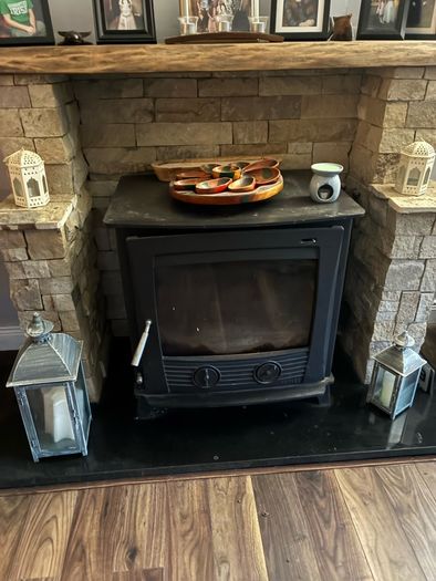 Henley 30kw stove with back boiler